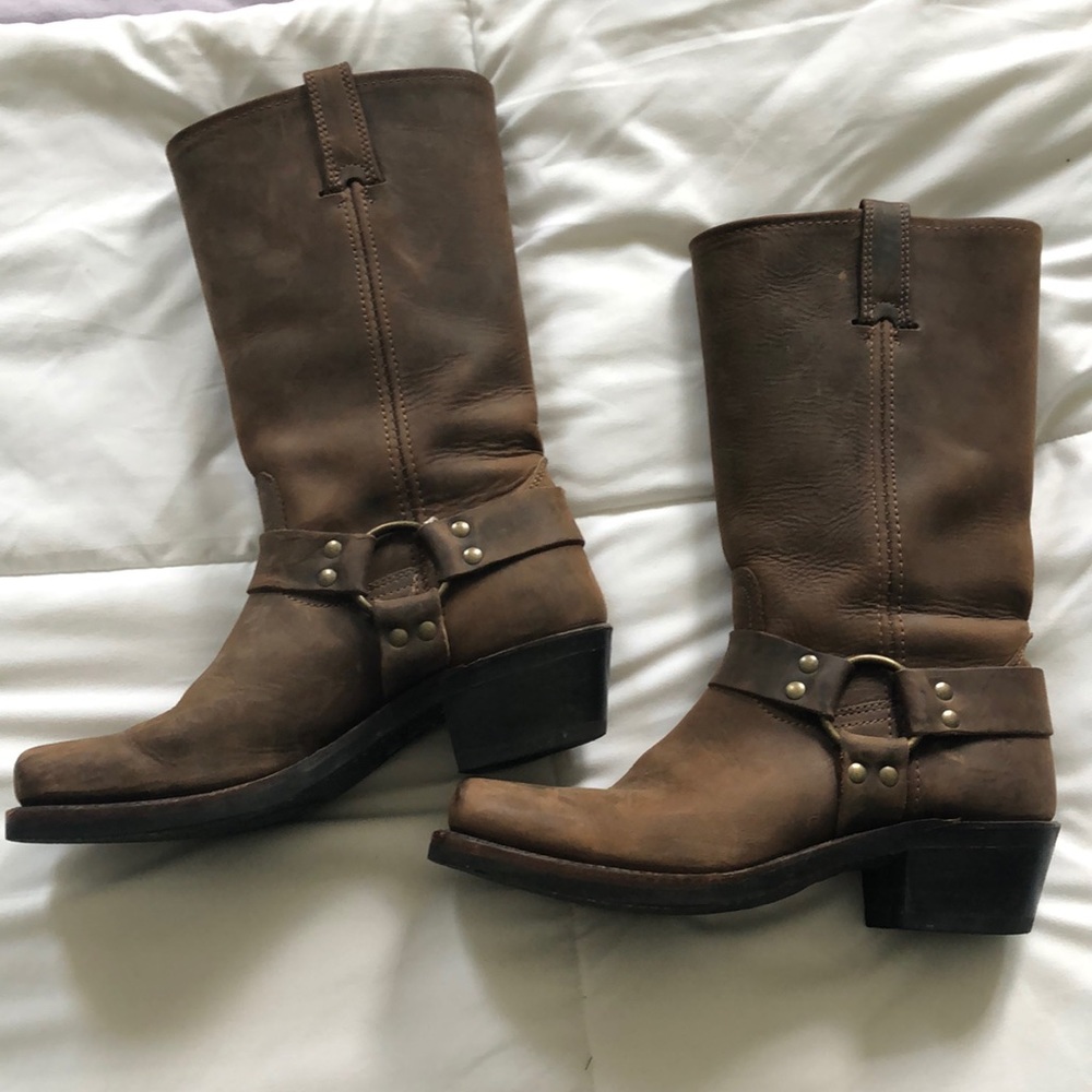 Buckle Frye Boots